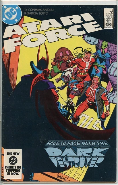 Atari Force 1984 series # 5 fine comic book