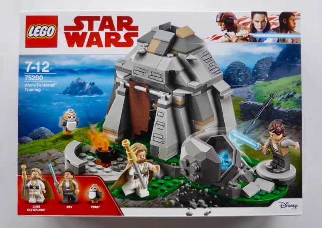 Star Wars New Sealed Lego Retired 75200 Ahch-To Island Training Misb Mini Figure