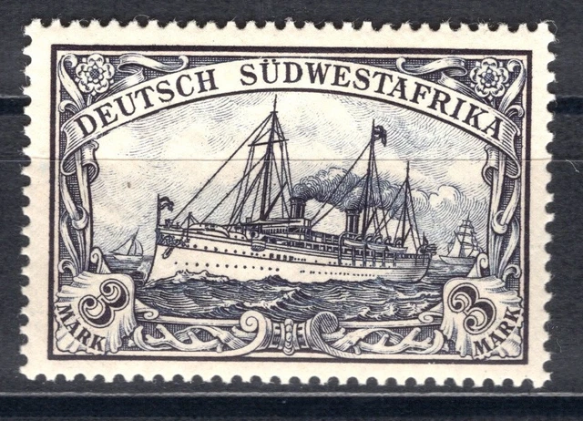Dt Kolonien Deutsch-Südwestafrika, Nr. 22, einwandfrei postfrisch mit Fotobefund