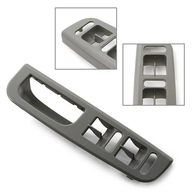 Door Window Switch Bezel Gray fit VW Passat Jetta / Bora Golf MK4 1999-2005 RHD