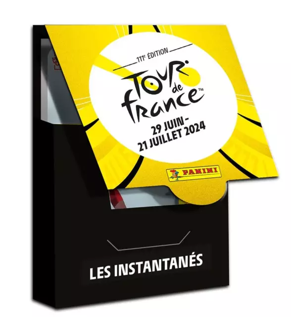 PANINI TOUR DE France 2024 New Set Les Instantanés 25 Stickers Cards