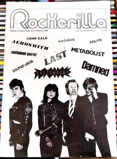 ROCKERILLA n° 2  Febbraio 1980, formato Rivista, Ottimo Stato