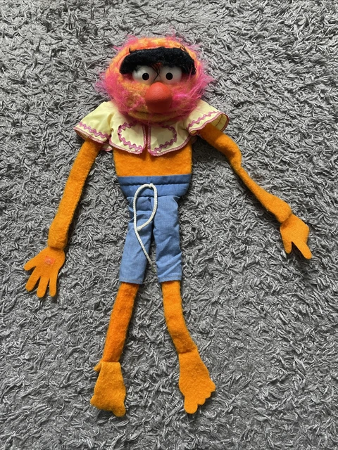 Muppets Animal Jim Henson Fisher Price 26" Hand Puppet Vintage 1978 Doll 854