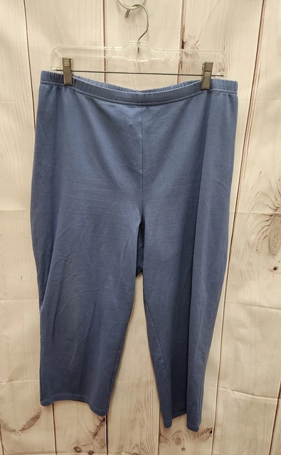 Women Women's Size 1X Blue Leggings