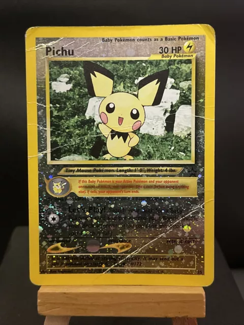Pichu 22/165 Expedition Carta Pokémon Card English Original Holo GCC gioco