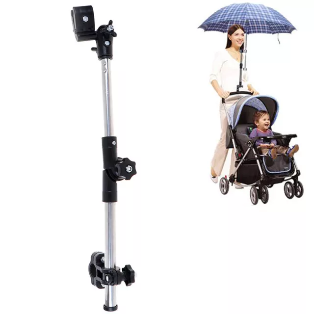 Kinderwagen Schirmhalter Verstellbarer Wagen 'Sonnenschirm Fahrrad Schirmha