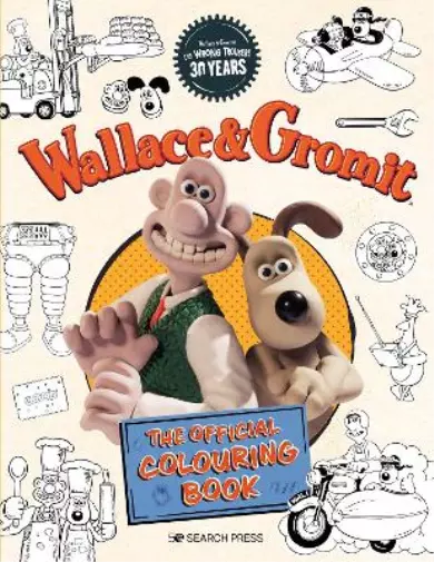 Aardman Wallace & Gromit: The Official Colouring Book (Poche) Aardman