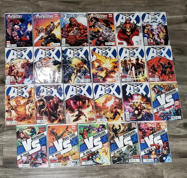 Avengers X-Sanction #1 - 4, Avengers VS X-Men #0, 1 - 12, A VS X # 1 - 6