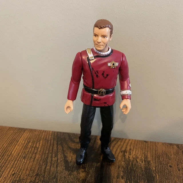 Vintage Star Trek Generations Series Playmates Figure - Admiral James Kirk 1994