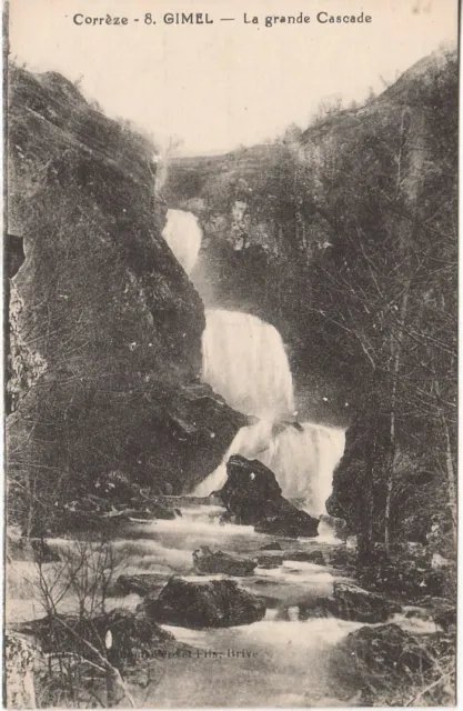 Ansichtskarte Gimel – La grande Cascade (T82)