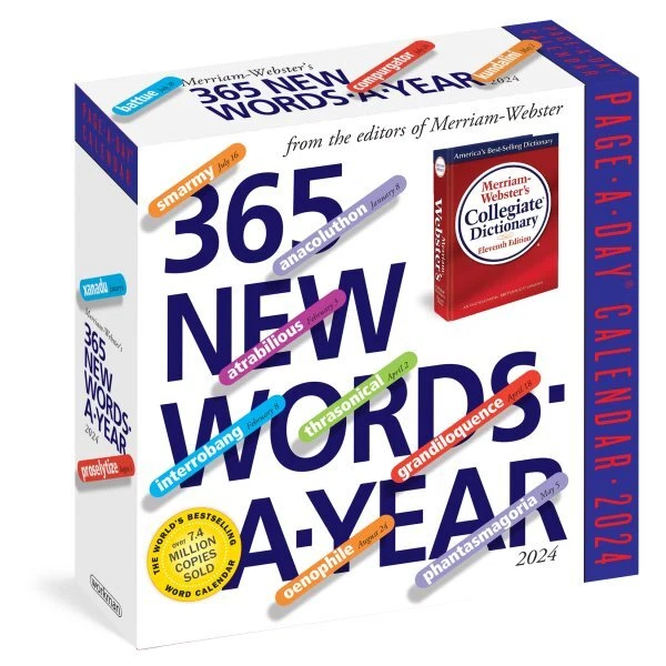365 NEW WORDSAYEAR 2024 Calendar From the Editors of Merriam
