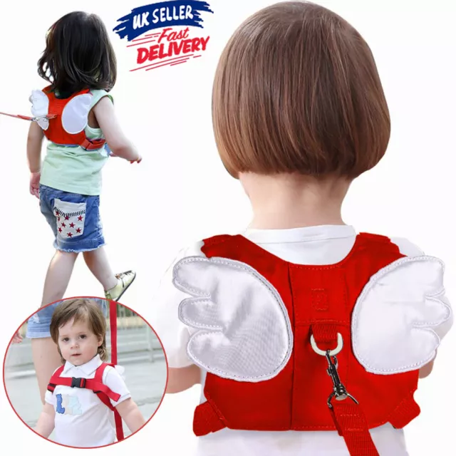 Baby Backpack Belt Anti-lost Toddler Reins Kids Safety Wing Harness Walking