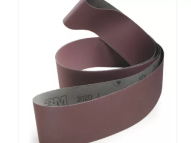 3M 302D Cloth Belt, 2 in x 132 in P180 J-weight, 25 per inner 50 per case