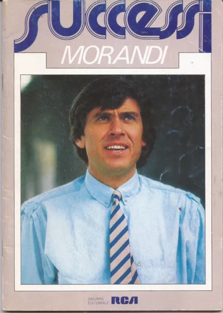 Gianni Morandi - Successi - spartito musicale+testi, RCA raro