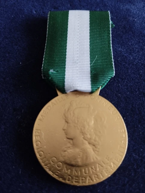 Médaille D'honneur Communale Régionale Avec Coffret - 1995 - Récompense