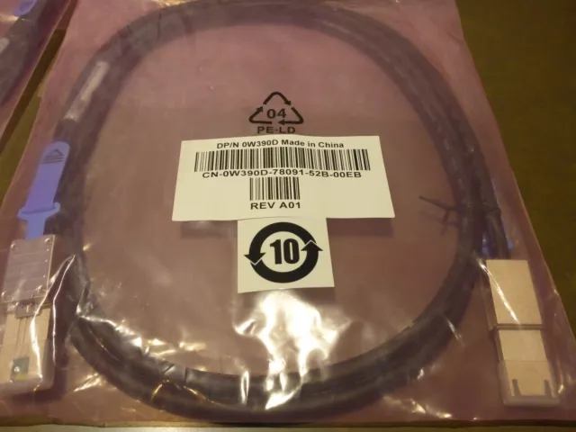 NEW ORIG Dell 2M External SAS Cable Dell OW390D Dell CN-OW390D-74210-2K-0146