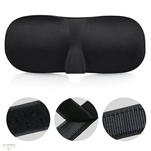 Travel Sleep Eye Mask Soft 3D Memory Foam Padded Shade Cover Sleeping Blindfold
