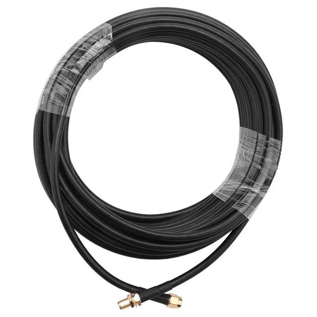 SMA WiFi Antenna Extension 10M SMA Male to SMA Female Low Loss RG58 Coaxial J5P9