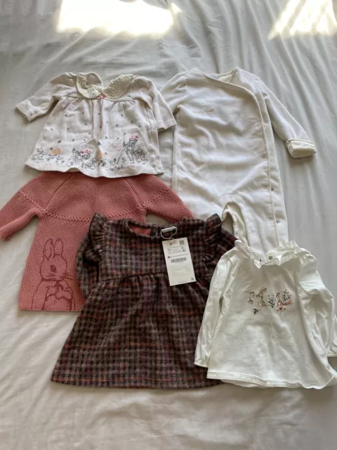 Baby girl clothes bundle. Size: 0-3 Months & 3-6 Months