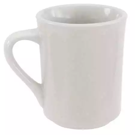 CRESTWARE AL16 Mug,Bright White,8-1/2 oz.,PK36 2