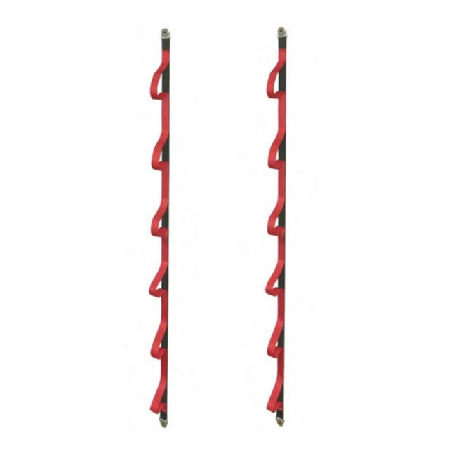 OVERHEAD/WALL FISHING RODS Racks Pole Storage System Webbing Loops ...