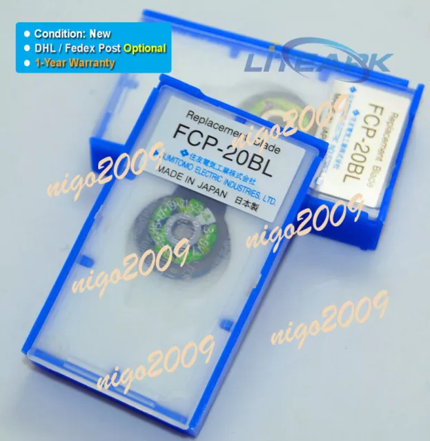 1PC in Box Sumitomo FCP-20BL Blade Fit for FC-6S FC-6M Optical Cleaver Splicer