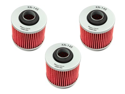 K & N Filtre Kit 3 Pièce K&N KN-145 pour Yamaha YFM 600 Fwa YFM600 700 YFM700 R 