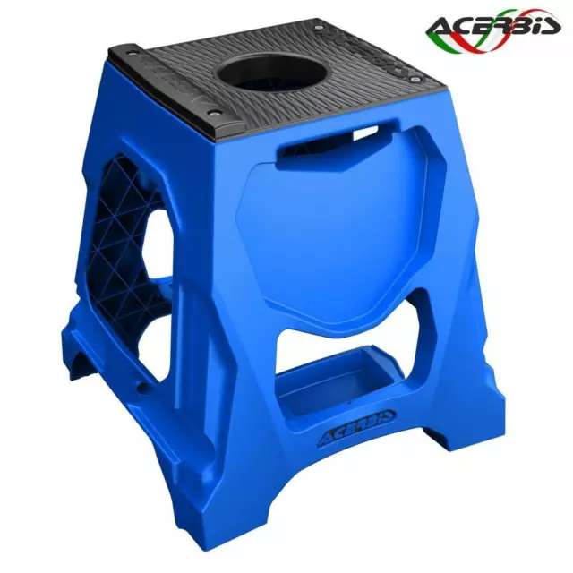 Acerbis 0023453.040 Cavalletto 711 Blu Fisso Stand Moto Enduro Cross