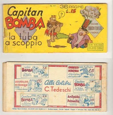 ALBI NUOVE AVVENTURE COLIBRI 26 LA FRANA DEL PASSO DEL TUONO TEDESCHI 1948 !!! 