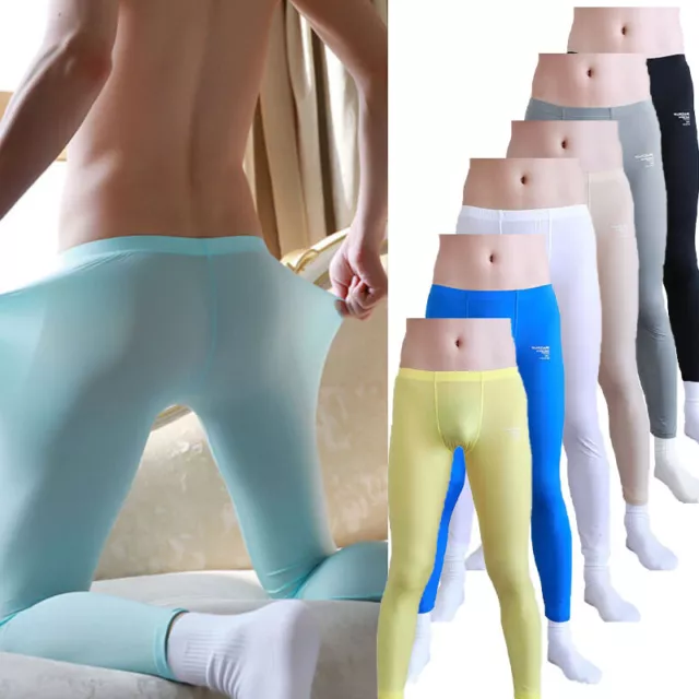 Men's Compression Pants Base Layer Long Tight Leggings Gym Workout Running  Pants