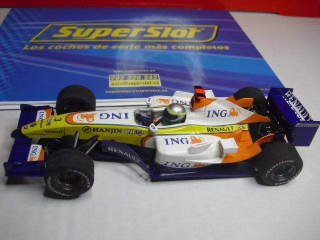 Superslot  F1 FISHIQUELA  RENAULT TEAM  Nº 3 NUEVO NEW  1/32