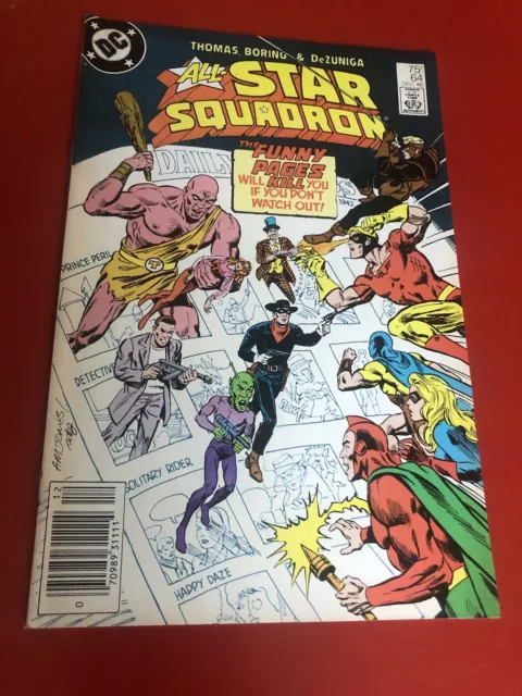 All-Star Squadron #64 Comic Book - DC Comics