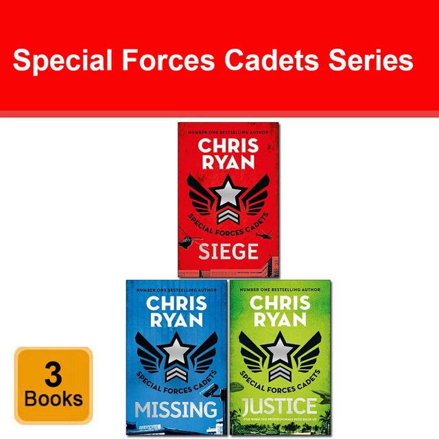 SPECIAL FORCES CADETS Series 13 Books Collection Set by Chris Ryan NEW