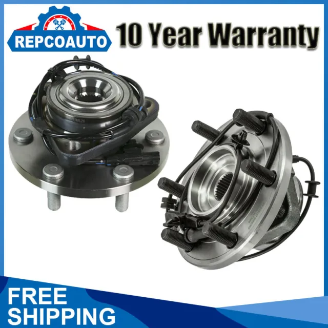 (2) Front Wheel Hub Bearing Assembly for 2011 2012 2013 Infiniti QX56 14-19 QX80