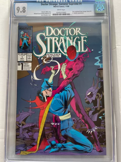 Doctor Strange Sorcerer Supreme #1  (Marvel 1988)  CGC 9.8