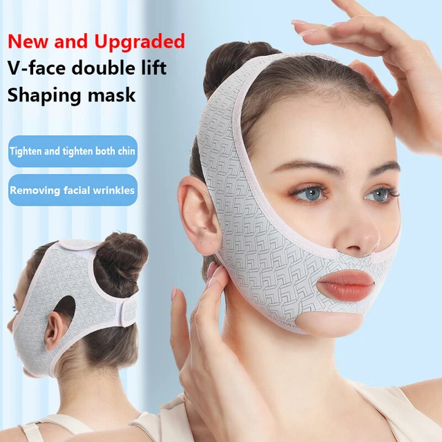 V Face Lift Slim Strap Belt Double Chin Reducer Anti Wrinkle Bandage Aging B-R9