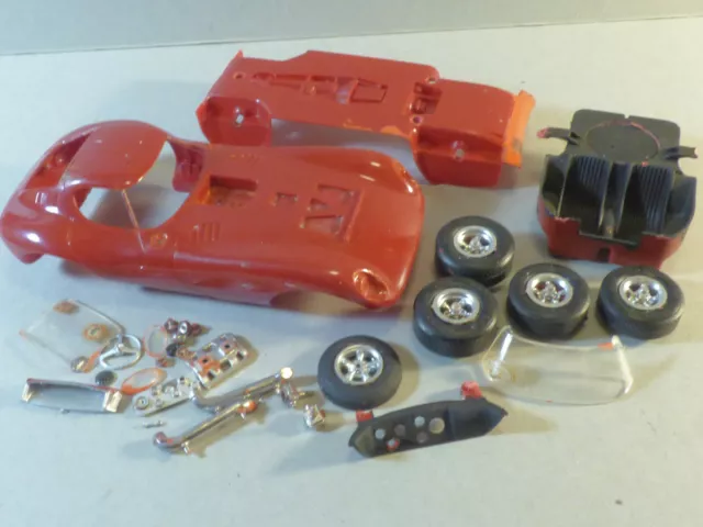 Vintage COX Cheetah 1/24 scale parts lot