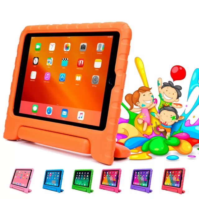 Kids Shockproof Foam Case Handle Cover Stand for iPad 2 3 4 5 Mini Air Pro 10.5