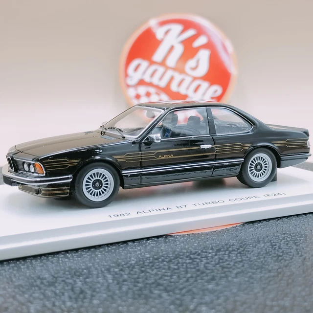 1:43 SPARK BMW Alpina B7 S Turbo Coupe 1982 Green model car