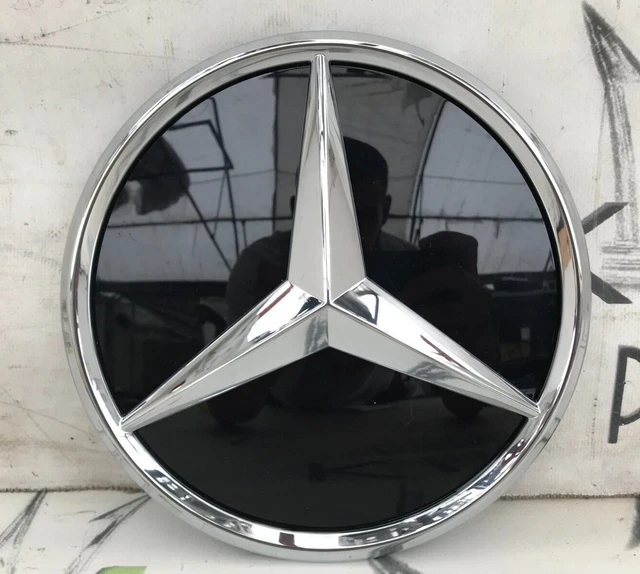 Mercedes-Benz star emblem radiator grille base plate