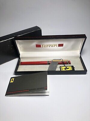 Ferrari Formula cartier Aurora vintage roller ball penna grigia no box 