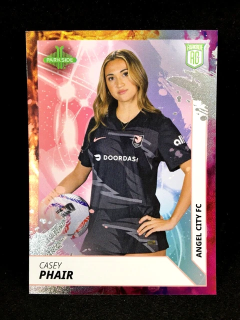 2023 NWSL Parkside Volume 2 Shimmer Foil Trading Card #/100 – Stars Of The NWSL