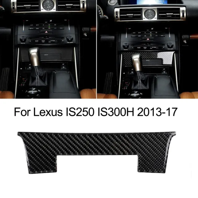 Panneau de commande central haute performance en fibre de carbone pour Lexus I 5