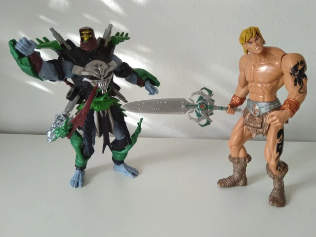 Masters of the Universe Motu Skeletor Mecha Blade He-Man Dragon Action Figur Lot