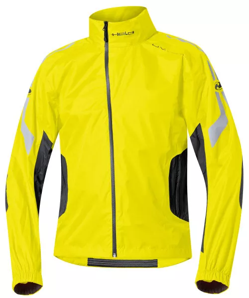 HELD Wet Tour Regenjacke, Neongelb, XL, "Testsieger"