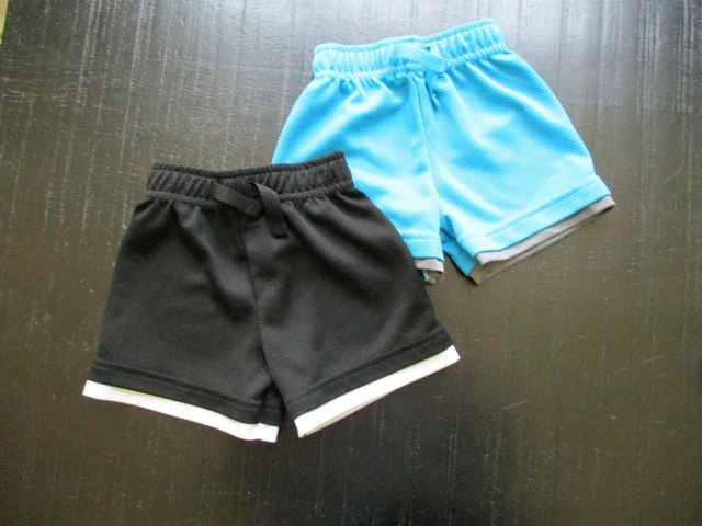 LOT OF 2 INFANT / BABY BOYS SIZE 12 MONTHS SHORTS ~ Garanimals ~ VGUC