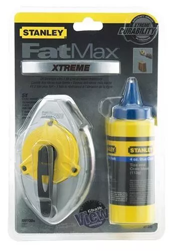 Stanley FatMax 47-482L Xtreme Chalk Box With 4 Oz Blue Chalk