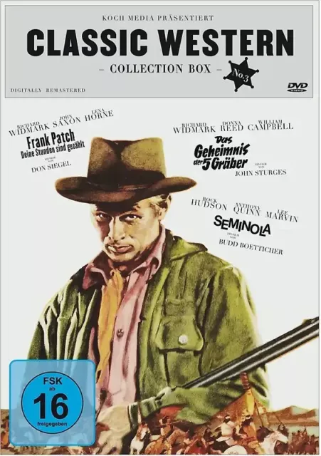 Classic Western Collection Vol.3 Dvd Box  (Wie Neu Einmal Gesehen)