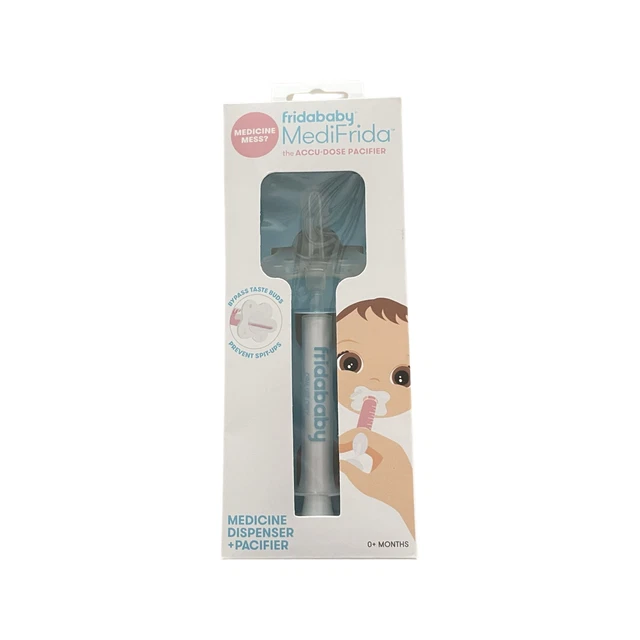BRAND NEW Frida Baby MediFrida Accu-Dose Pacifier 0+ Months