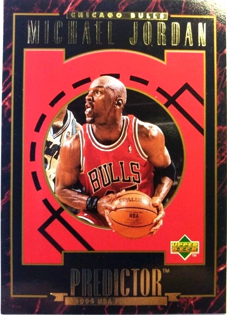 1996 upper deck michael jordan predictor
